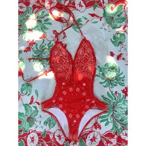 Wildfox La Bandita Monokini One-Piece